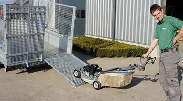 TwinTrailer - TwinTrailer, Confortable, sûre et facile pour charger et décharger.