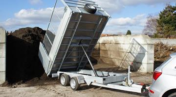 TwinTrailer - TwinTrailer, Kippwinkel von über 50°